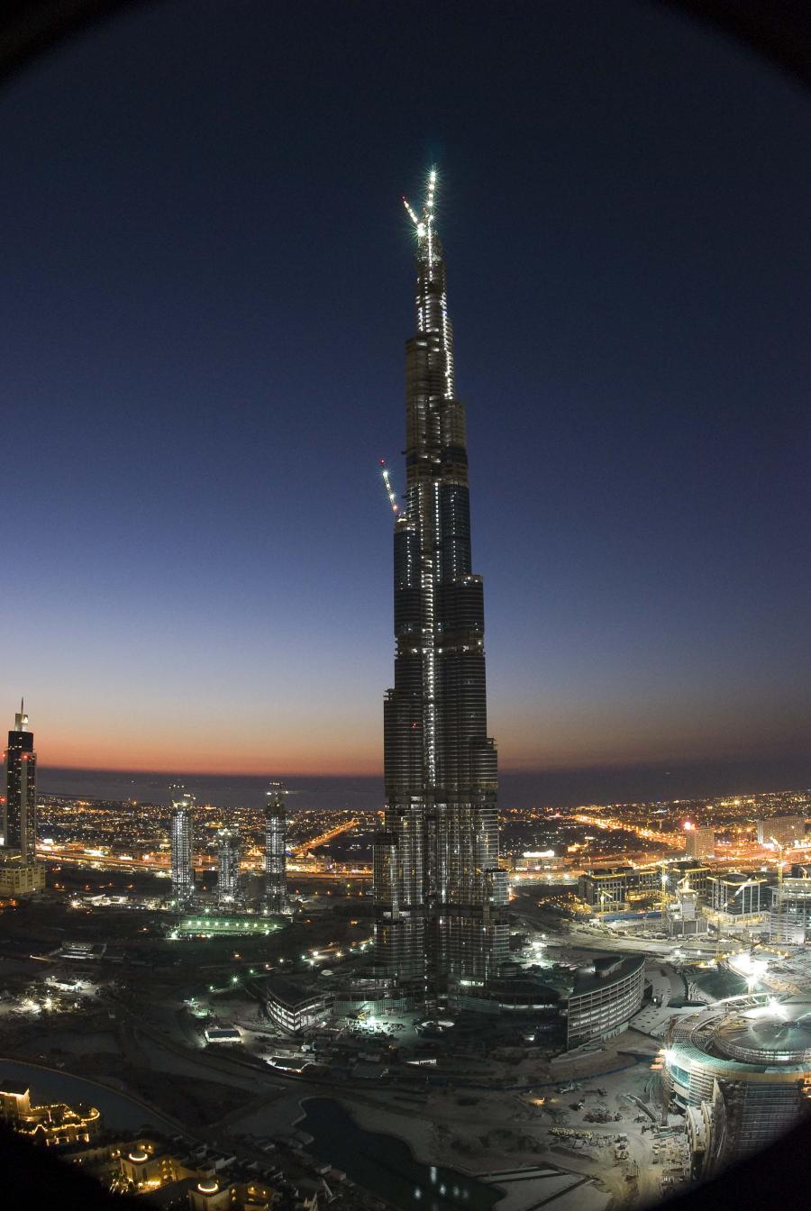 Дубай самое высокое здание в мире фото