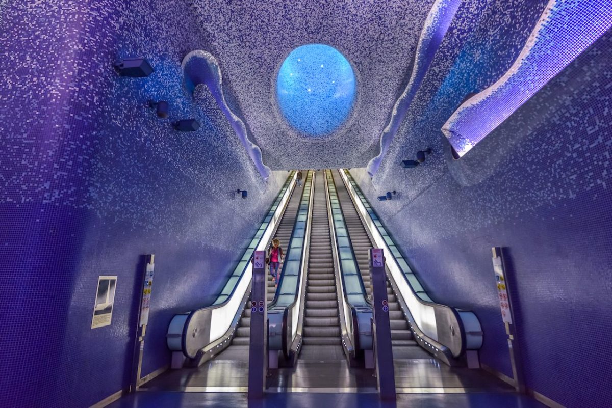 Station de métro et Art Toledo