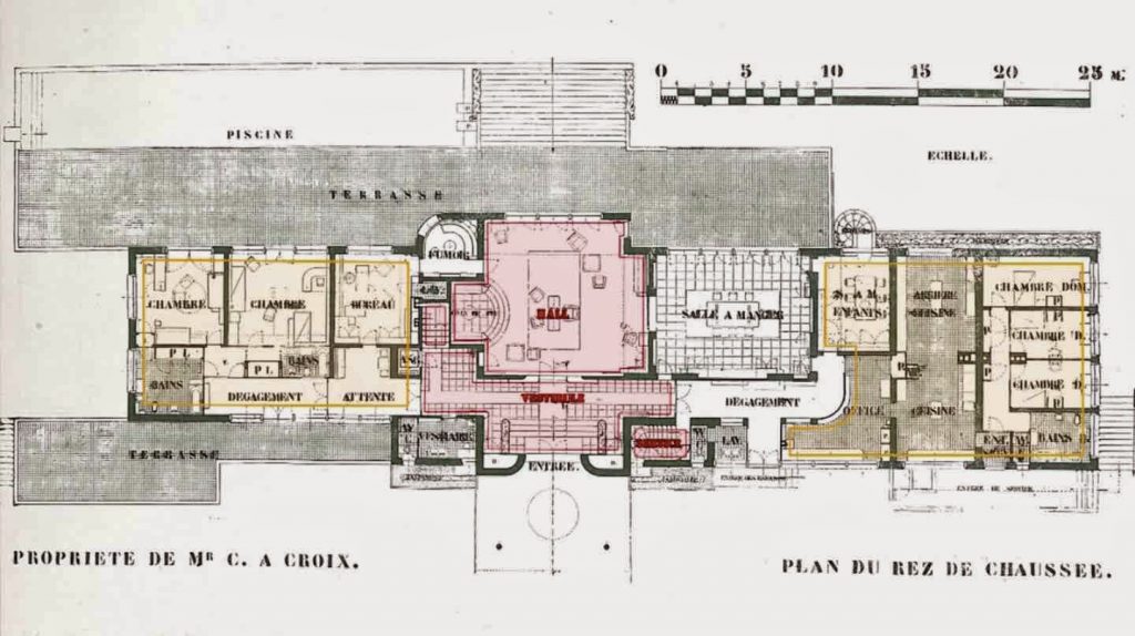 Villa Cavrois planta