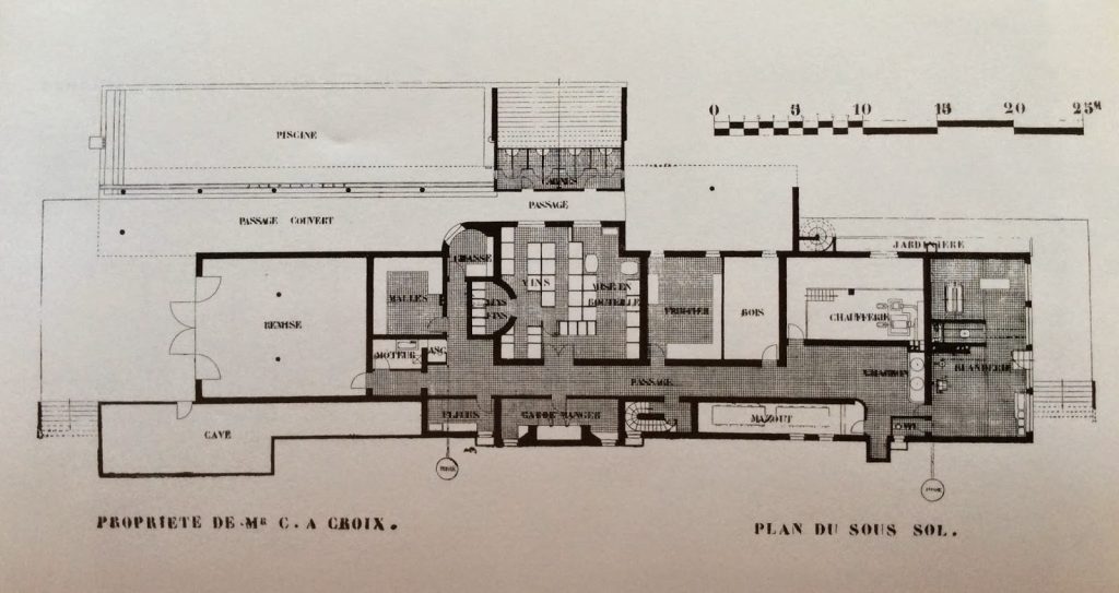Villa Cavrois sotano
