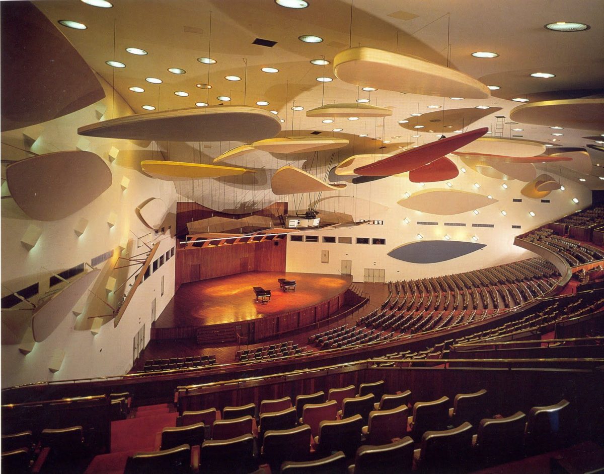 Aula Magna (Amphithéâtre) de la Cité Universitaire de Caracas